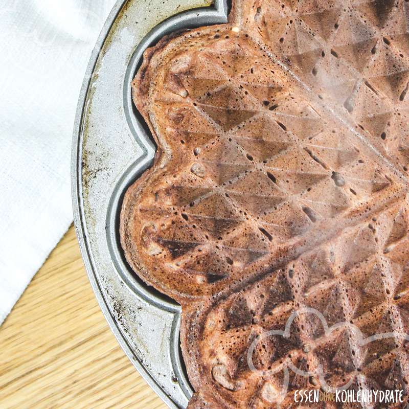 Low-Carb Schokowaffeln