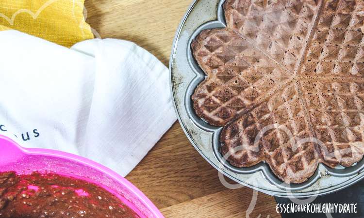 Low-Carb Schokowaffeln