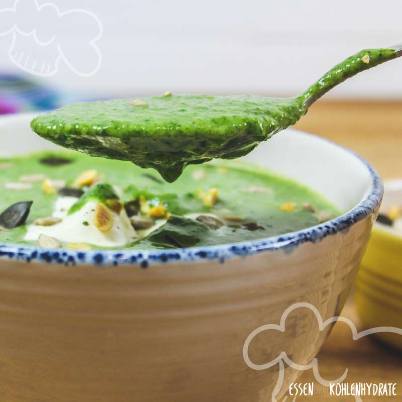 Spinat-Avocado-Suppe