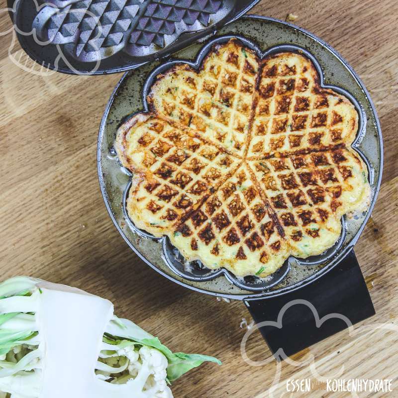 Low Carb Blumenkohl Waffeln