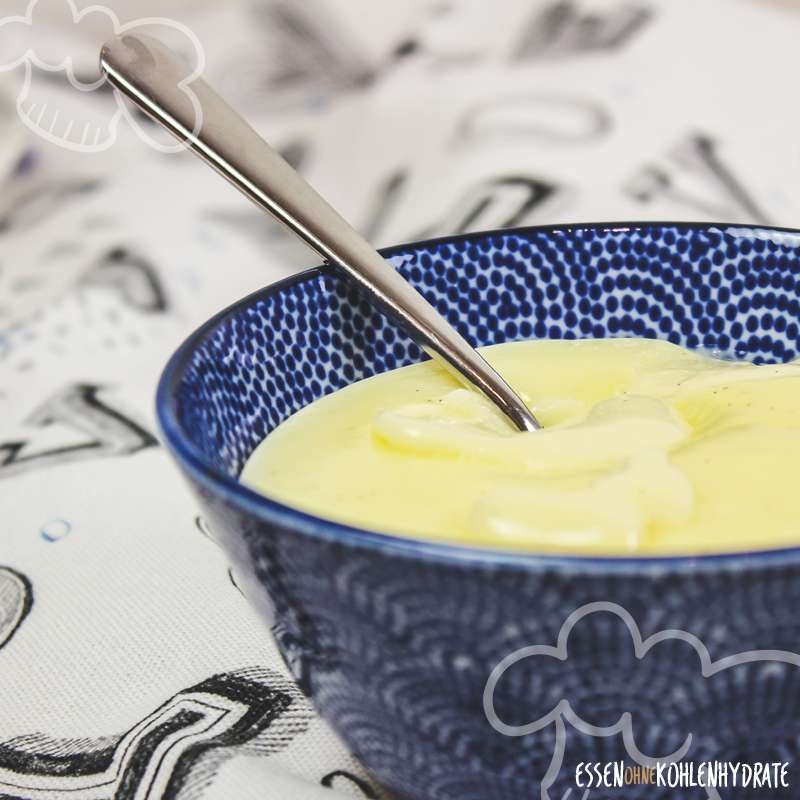 Low Carb Vanillepudding