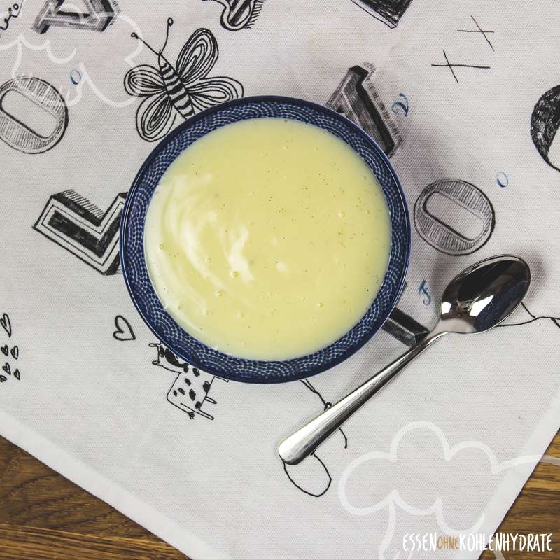 Low Carb Vanillepudding