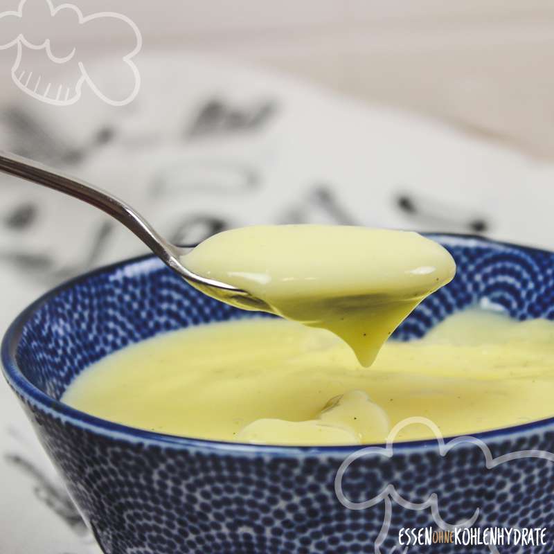 Low Carb Vanillepudding