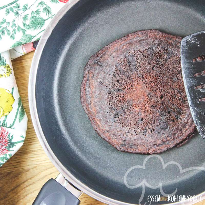 Low Carb Schoko-Pancakes