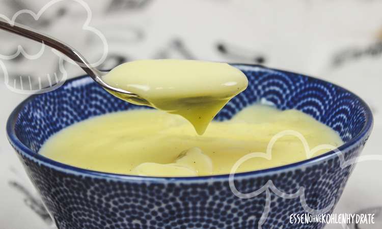 Low Carb Vanillepudding