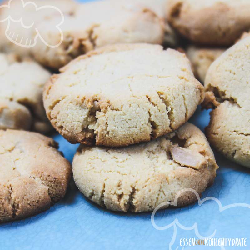 Low Carb Erdnuss-Cookies