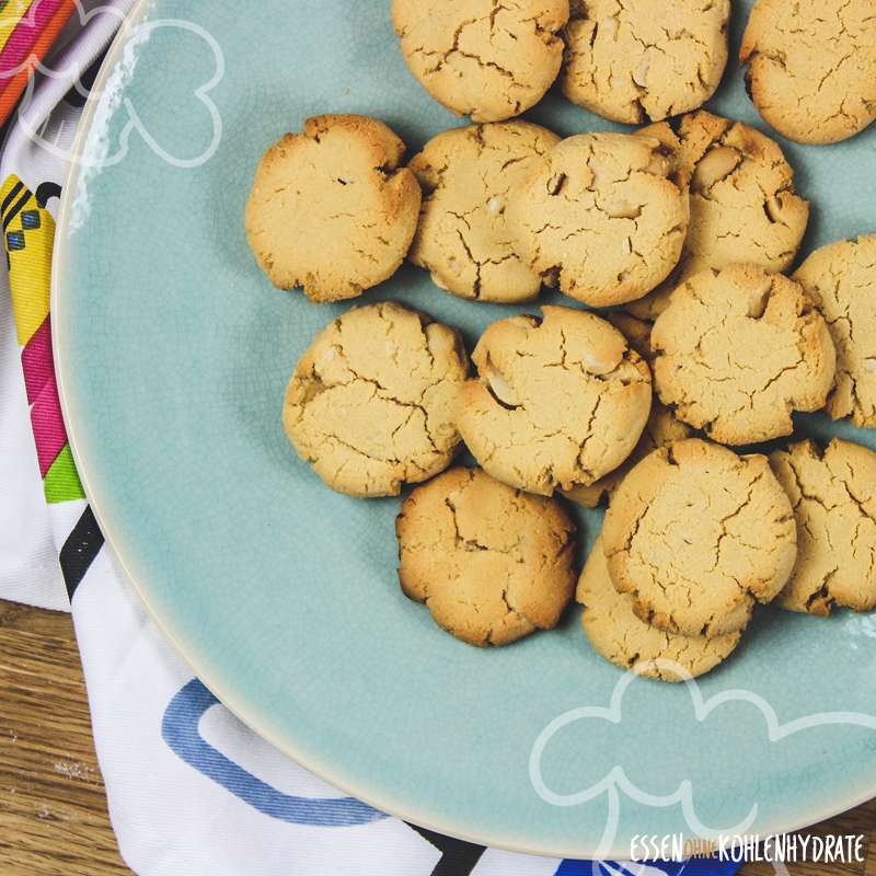 Low Carb Erdnuss-Cookies