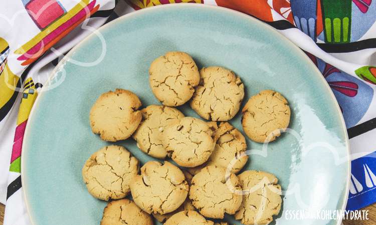 Low Carb Erdnuss-Cookies - Essen ohne Kohlenhydrate
