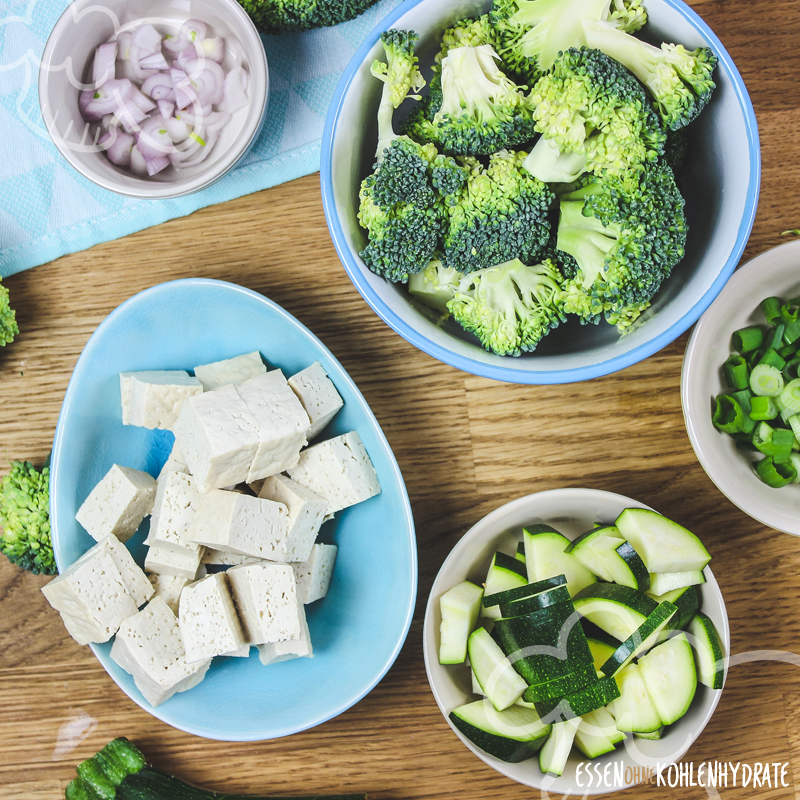 Gemüsecurry mit Tofu