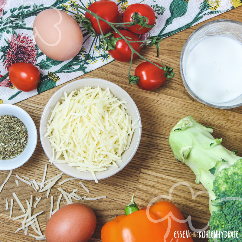 Vegetarisch gefüllte Paprika