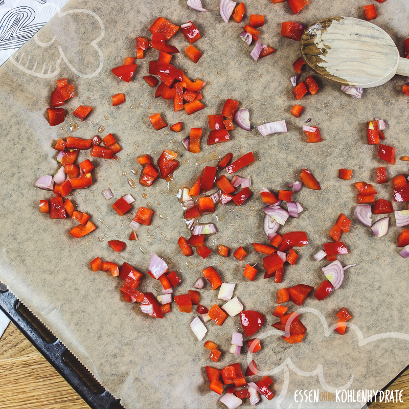 Paprika-Brötchen - Essen ohne Kohlenhydrate