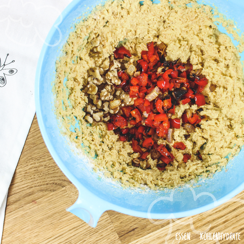 Paprika-Brötchen - Essen ohne Kohlenhydrate