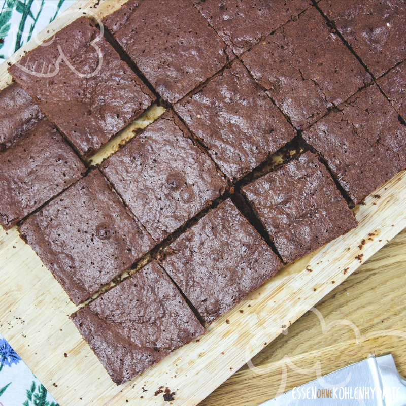 Low Carb Schokobrownies - Essen ohne Kohlenhydrate