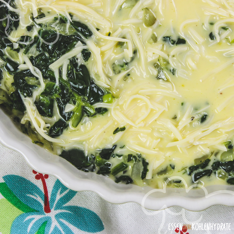 Low Carb Spinat-Quiche