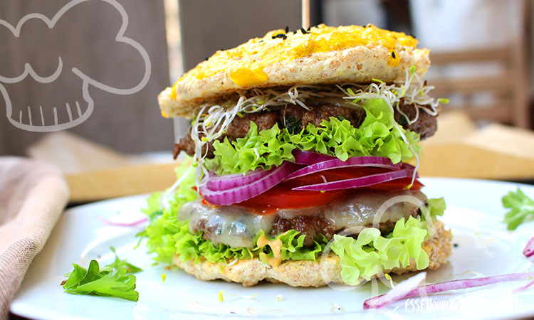 Low-Carb Burger (Cheeseburger)