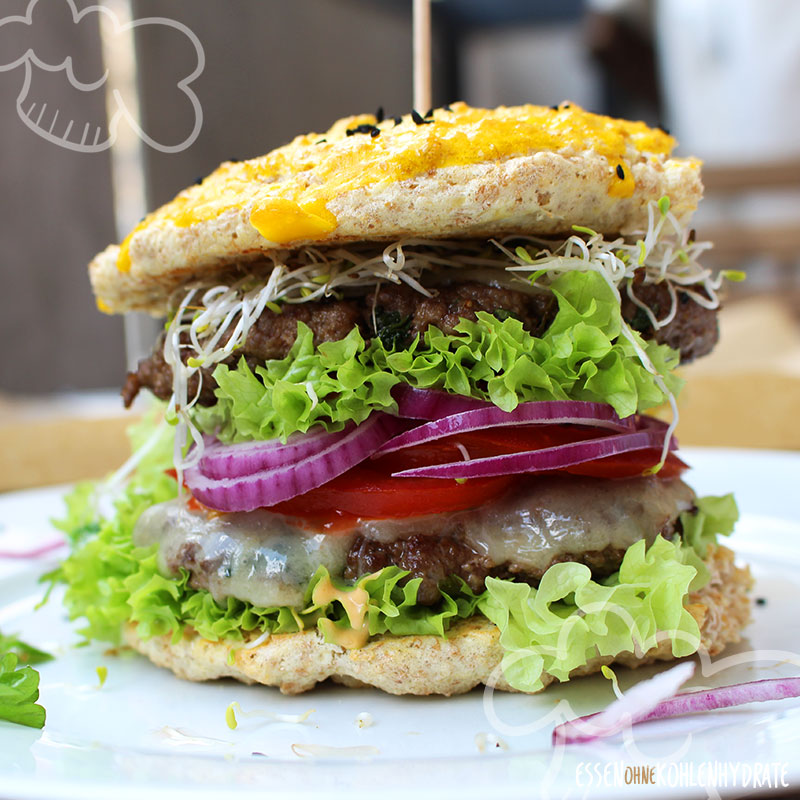 Low-Carb Burger (Cheeseburger)