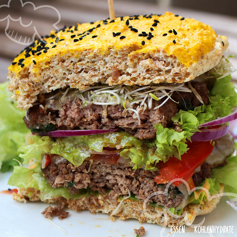 Low-Carb Burger (Cheeseburger)