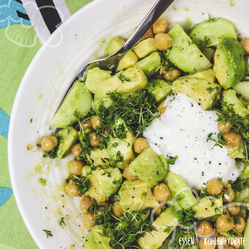 Kichererbsen-Avocado-Salat