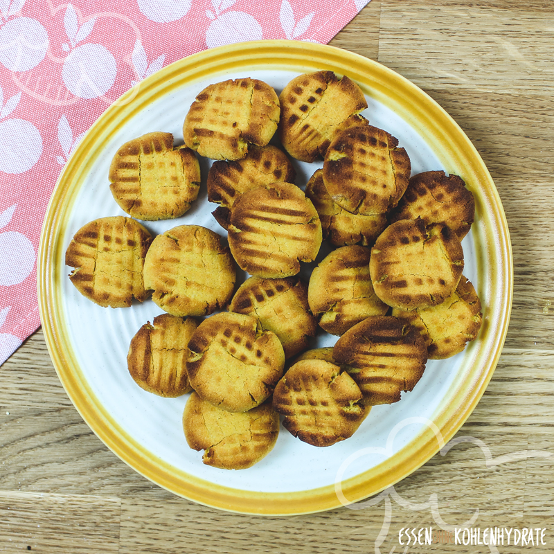 Low Carb Kürbiskekse