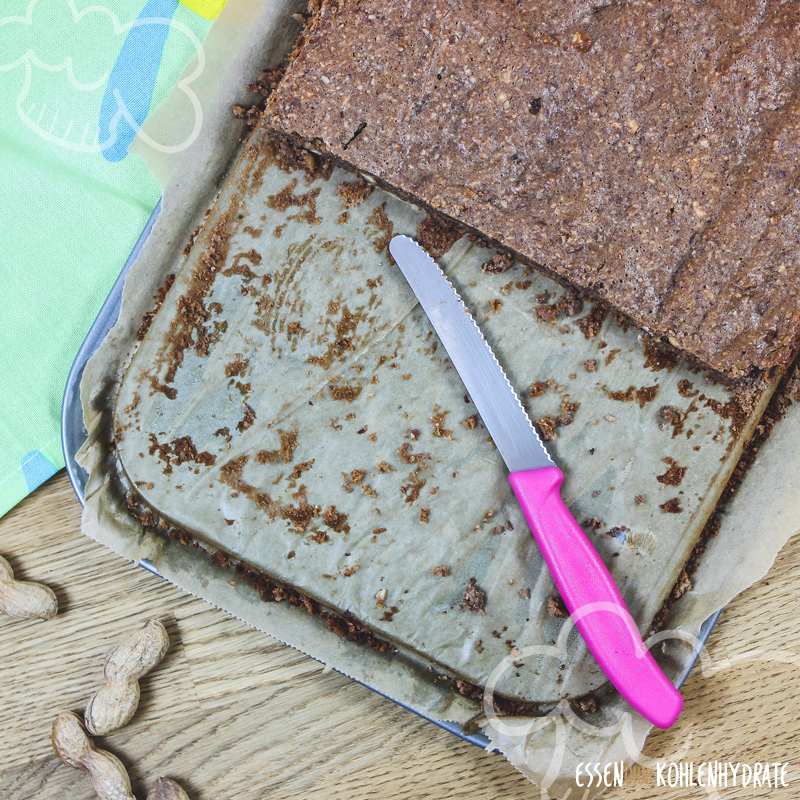 Low Carb Erdnuss-Brownies