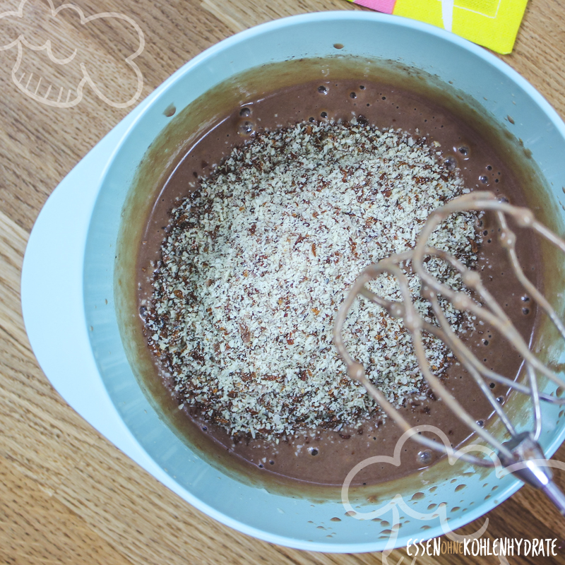 Low Carb Erdnuss-Brownies - Essen ohne Kohlenhydrate