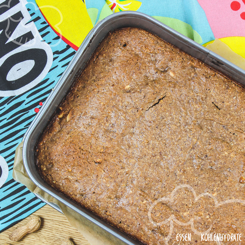 Low Carb Erdnuss-Brownies - Essen ohne Kohlenhydrate
