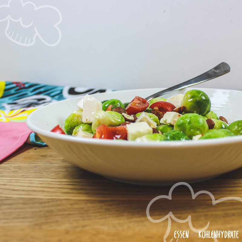 Rosenkohlsalat mit Feta