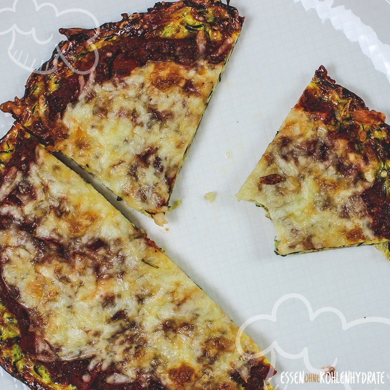 Zucchini-Pizza