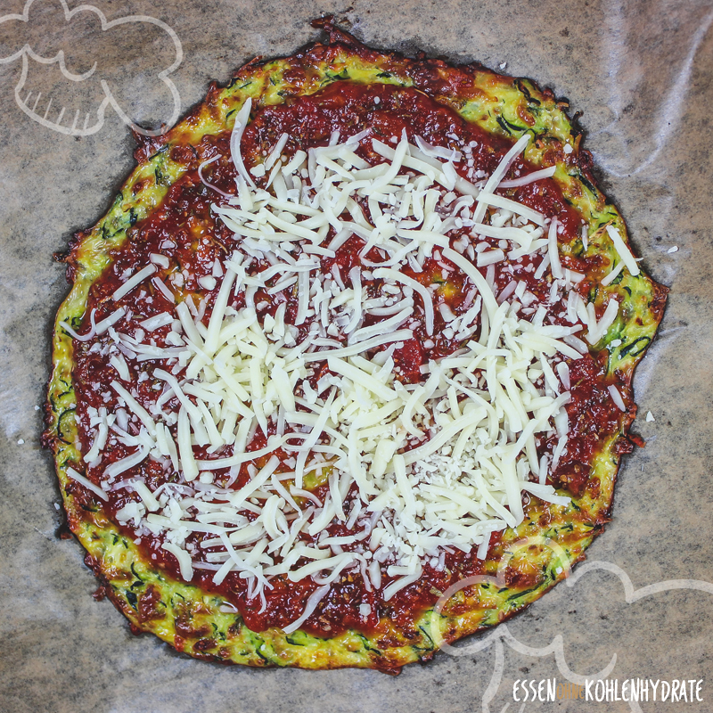 Zucchini-Pizza