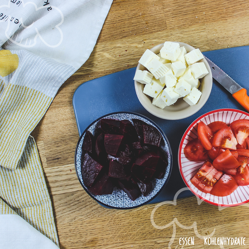 Rote Beete Avocado Salat