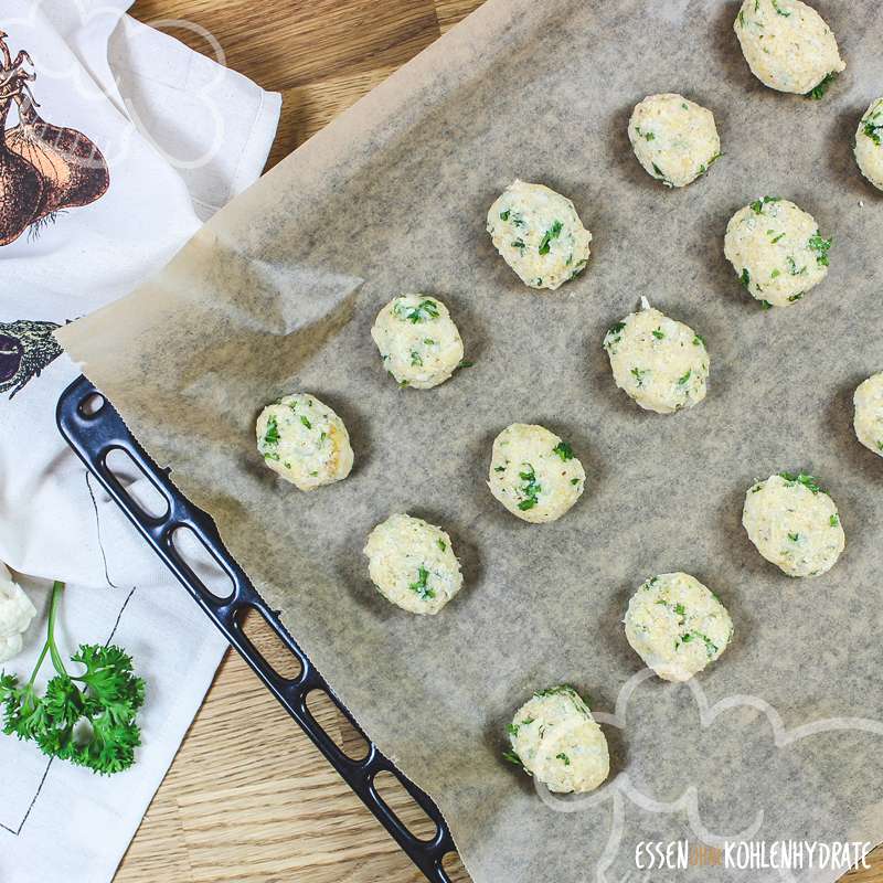 Blumenkohl-Käse-Nuggets