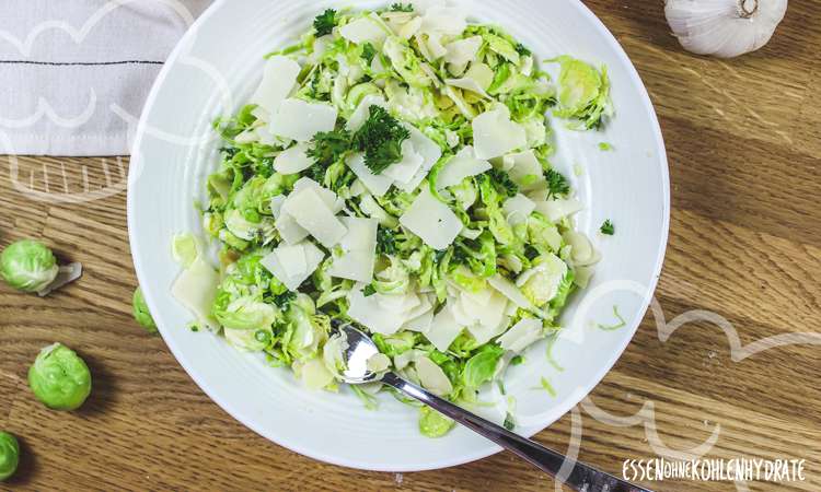 Caesar-Rosenkohlsalat