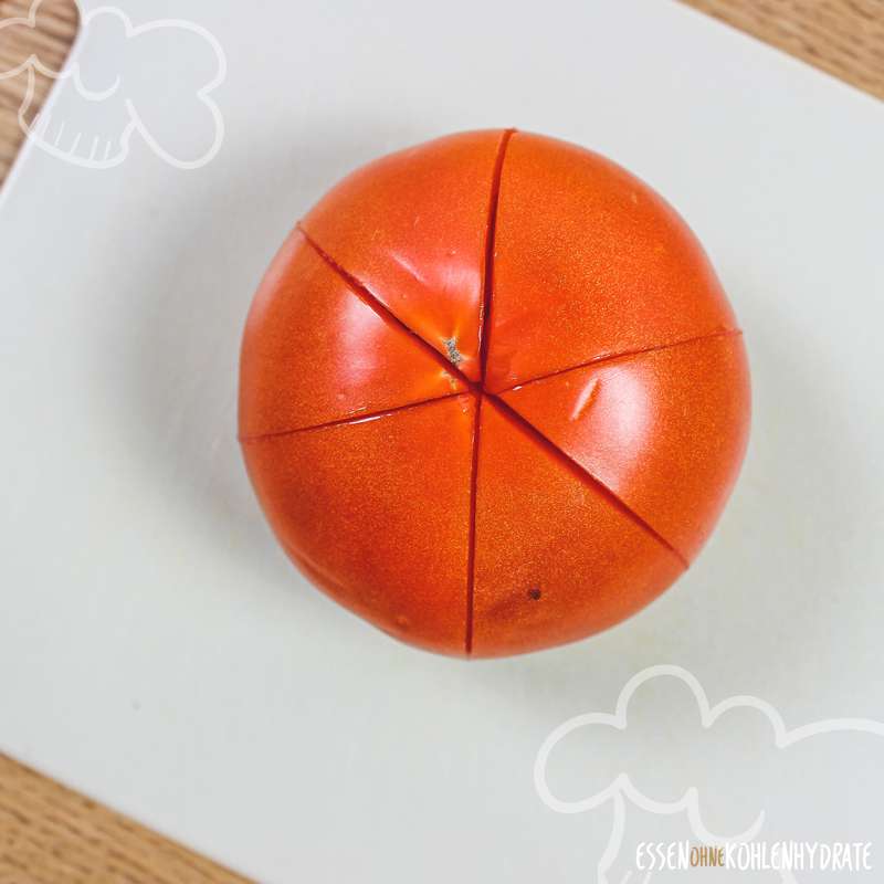 Cheeseburger-Tomate