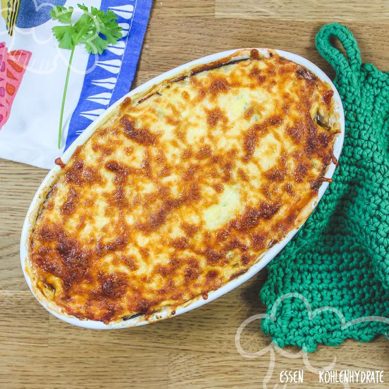 Vegetarische Auberginen-Lasagne