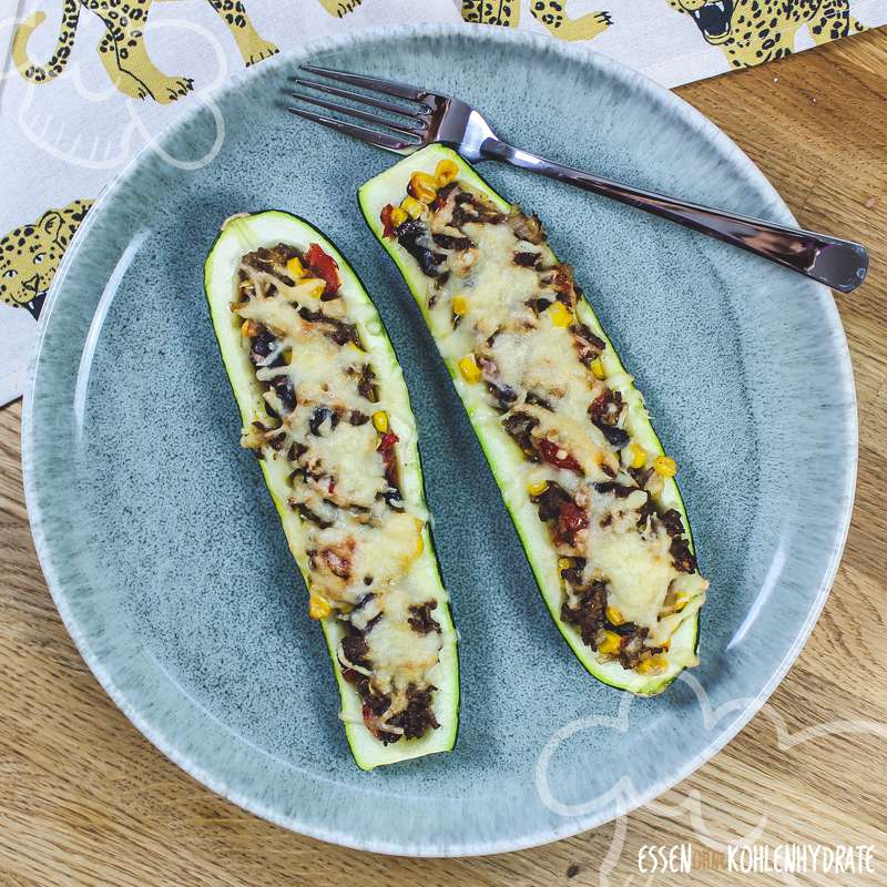 Burrito-Zucchiniboote