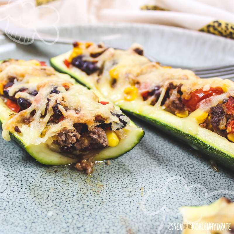 Burrito-Zucchiniboote