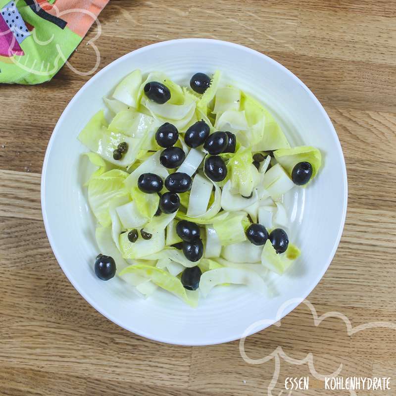 Chicorée-Thunfisch-Salat - Essen ohne Kohlenhydrate