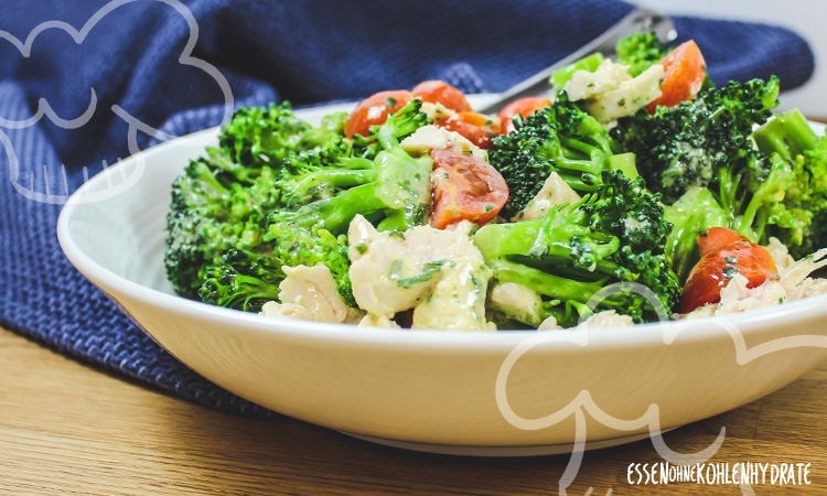 Brokkoli-Hähnchen-Salat