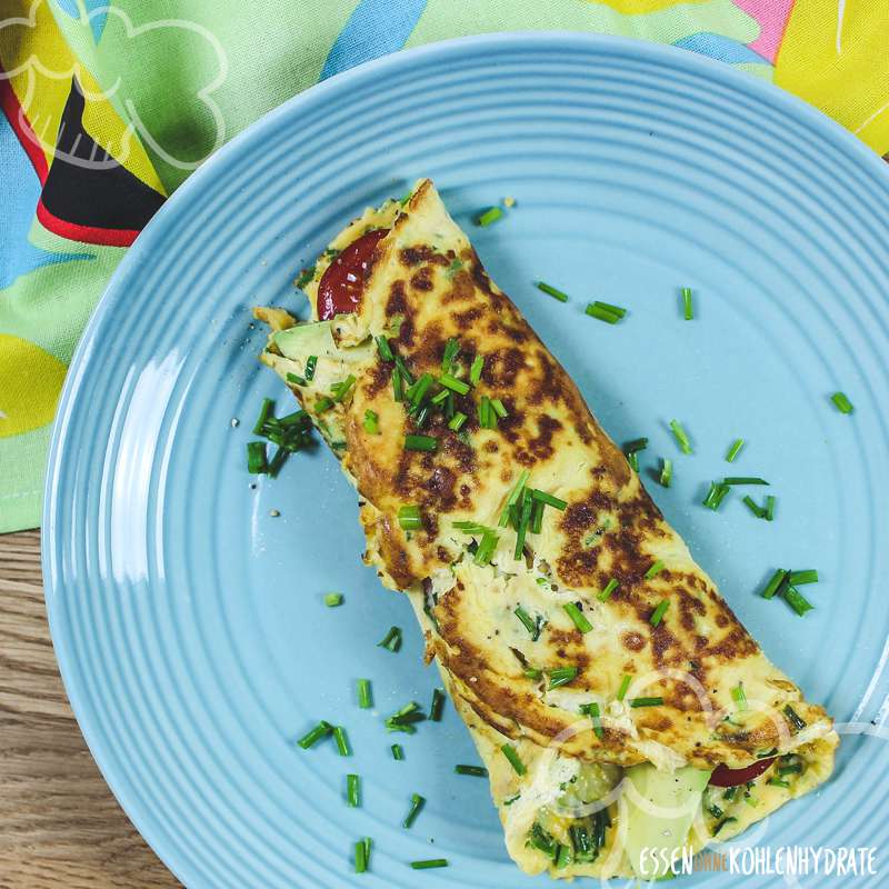 Low Carb Frühstückswrap