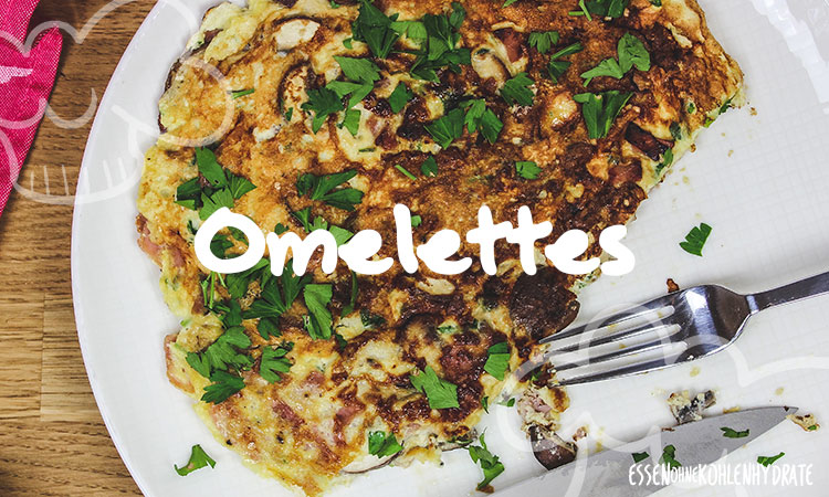 Rezepte für Low-Carb Omelettes