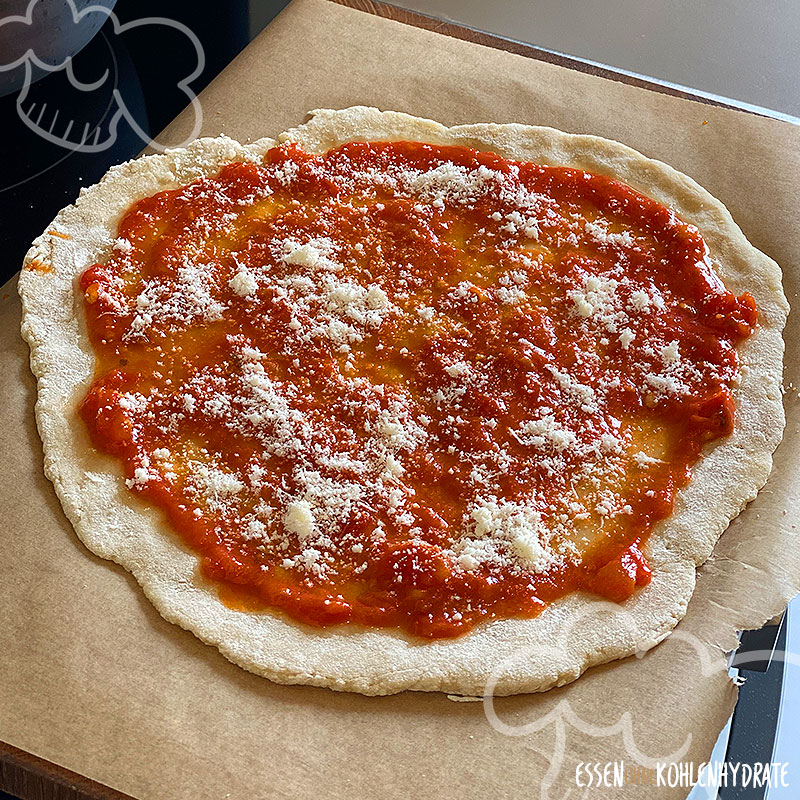 protein pizza belag