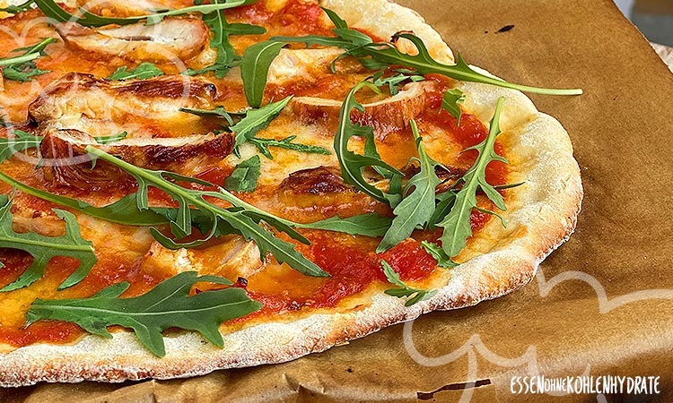 Protein-Pizza - Die Low-Carb Pizza mit mehr als 100g Eiweiß