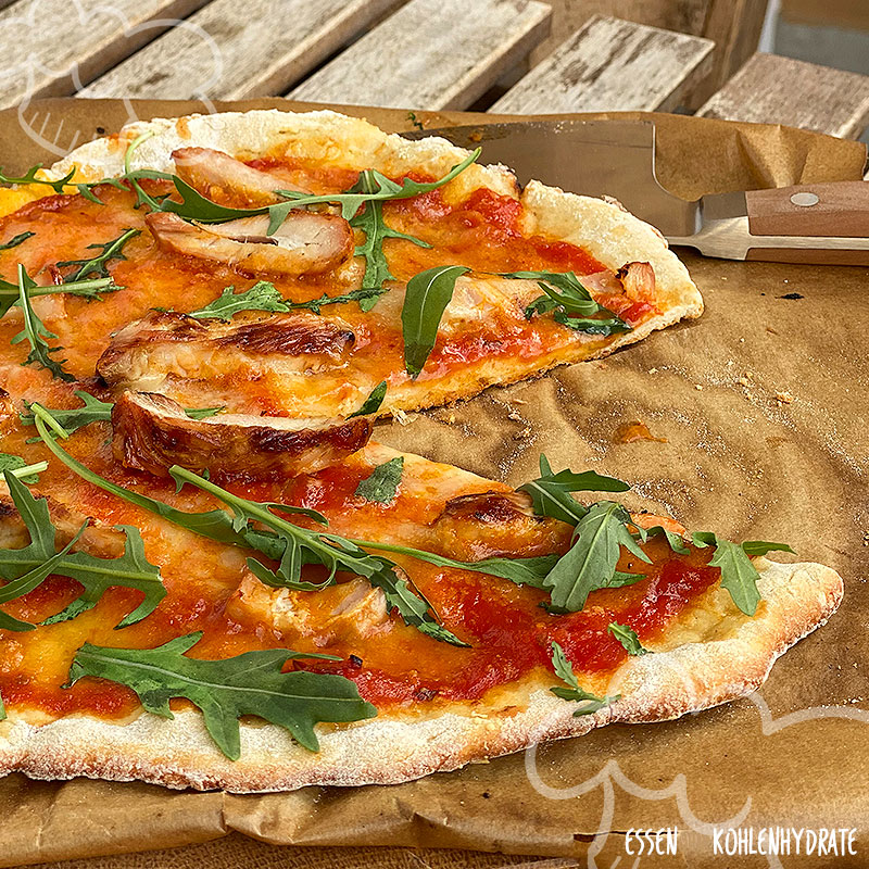Protein-Pizza - Die Low-Carb Pizza mit mehr als 100g Eiweiß