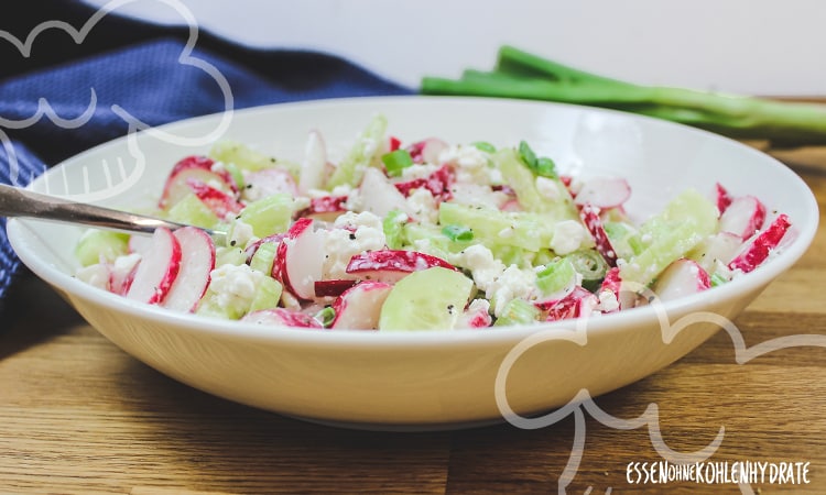 Radieschensalat mit Gurke