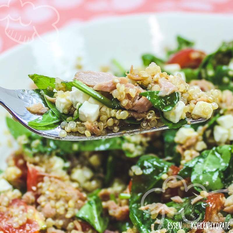 Quinoa-Thunfisch-Salat - Essen ohne Kohlenhydrate