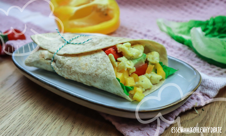 Protein-Frühstücks-Wrap