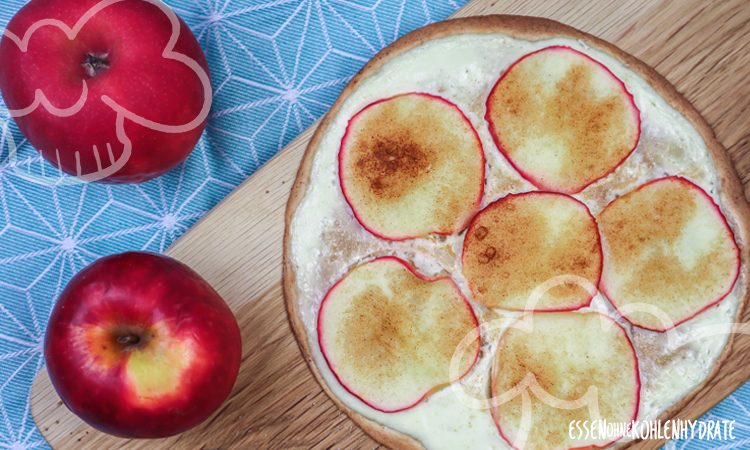 Protein-Apfel-Flammkuchen