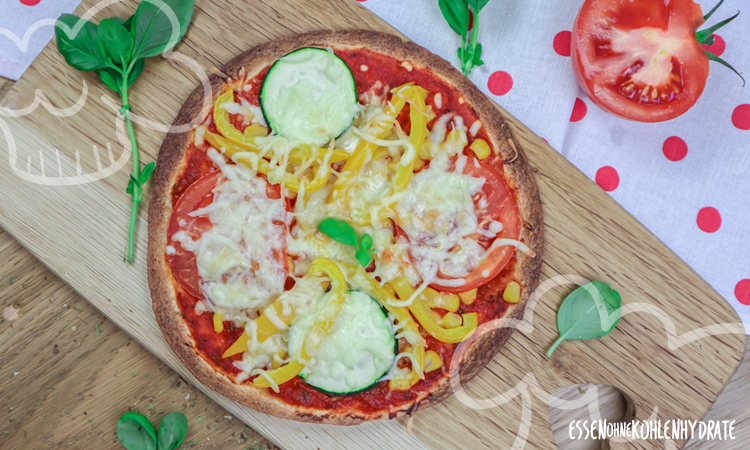 Bunte Wrap-Pizza