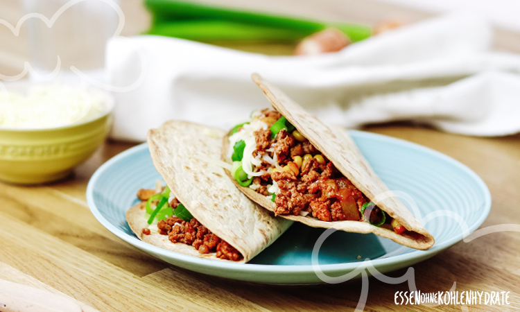 Wrap Tacos mit Hack
