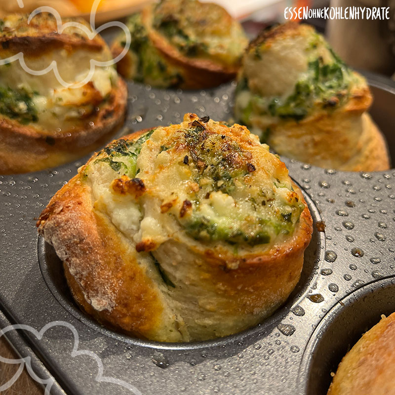 spinat feta protein rolls 3